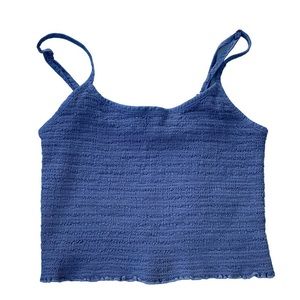 Brandy Melville ruched tank top